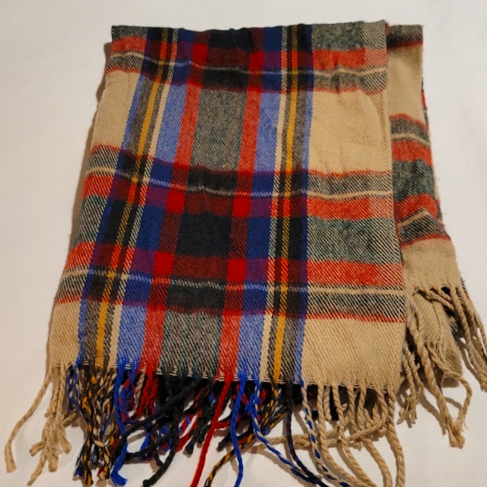 Multi colored scarf